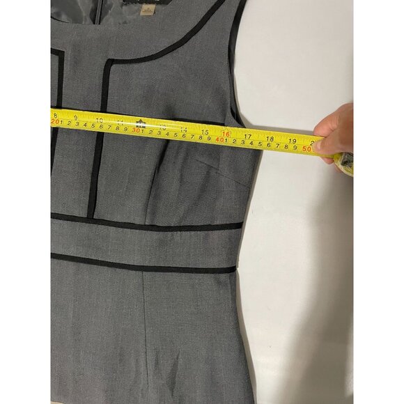 Black Label By Evan-Picone Women's Sleeveless Sheath Dress Size 8 - Picture 14 of 15